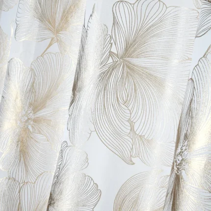 Perdea Leonce 140X260 cm, culoare auriu, 100% poliester