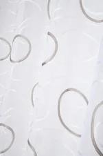 Perdea Liverpool 140X260 cm, culoare natural, 100% poliester - imagine 3