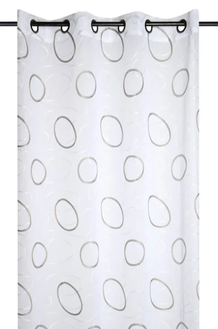 Perdea Liverpool 140X260 cm, culoare natural, 100% poliester - imagine 2