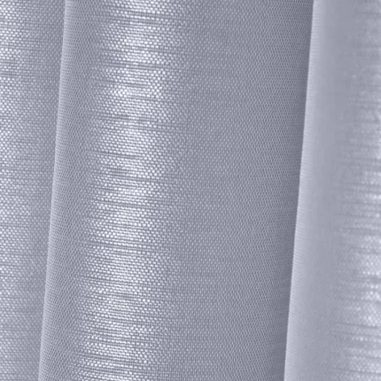 Perdea Linwood 140X260 cm, culoare gri perlă, 100% poliester