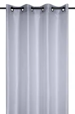 Perdea Linwood 140X260 cm, culoare gri perlă, 100% poliester - imagine 2