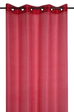 Perdea Linwood 140X260 cm, culoare roșu, 100% poliester - imagine 2