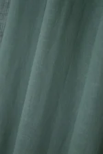 Draperie Helios 140X260 cm, culoare verde, 100% bumbac - imagine 2