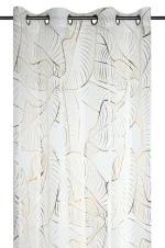 Perdea Patras 140X260 cm, culoare auriu, 100% poliester - imagine 2