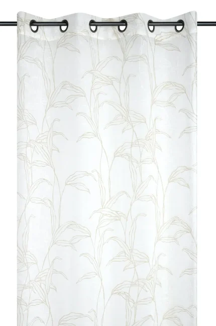 Perdea Myrna 140X260 cm, culoare natural, 100% poliester - imagine 2