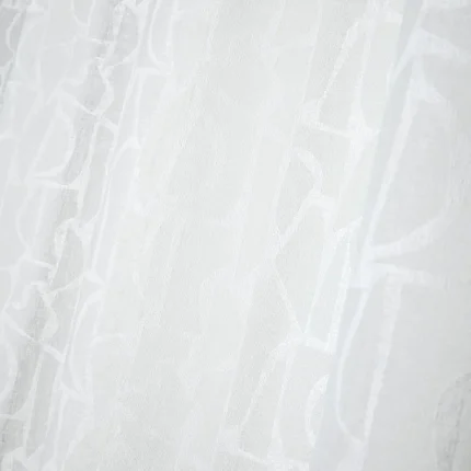 Perdea Pa×ton 140X260 cm, culoare alb, 100% poliester