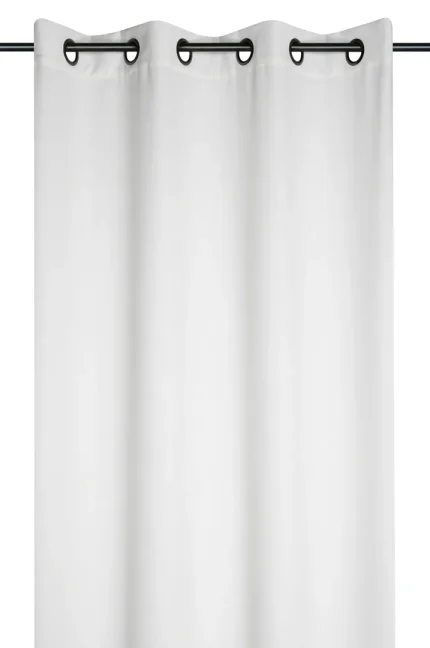 Draperie Dandy 140X260 cm, culoare crem, 100% poliester - imagine 2