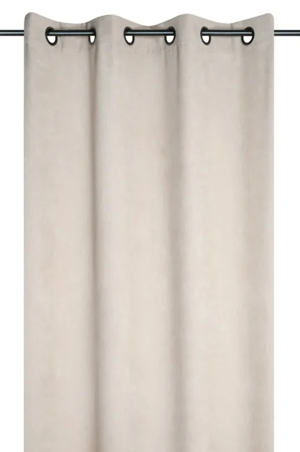 Draperie Dandy 140X260 cm, culoare natural, 100% poliester - imagine 2