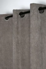 Draperie Dandy 140X260 cm, culoare greige, 100% poliester - imagine 3