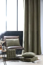 Draperie Dandy 140X260 cm, culoare kaki, 100% poliester - imagine 5