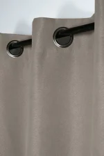 Draperie Milton 135X240 cm, culoare greige, 100% poliester - imagine 2