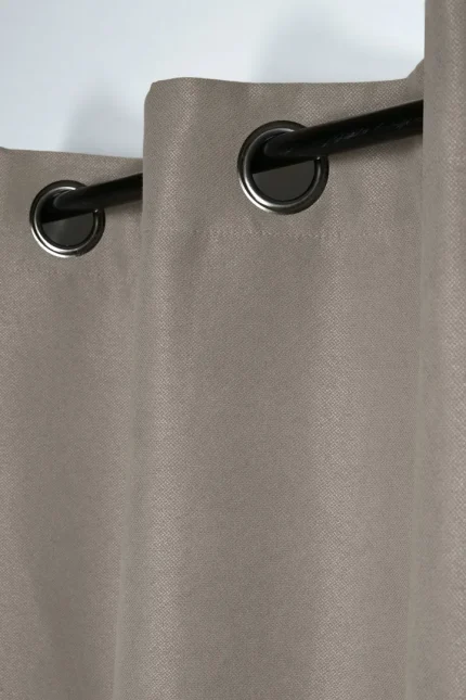 Draperie Milton 135X240 cm, culoare greige, 100% poliester - imagine 2