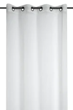 Perdea Stacy 135X260 cm, culoare alb, 100% poliester - imagine 3