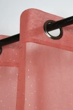 Perdea Stacy 135X260 cm, culoare marsala, 100% poliester