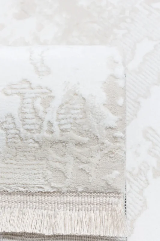 Covor living MILANO 39934B ALB CREM - imagine 3