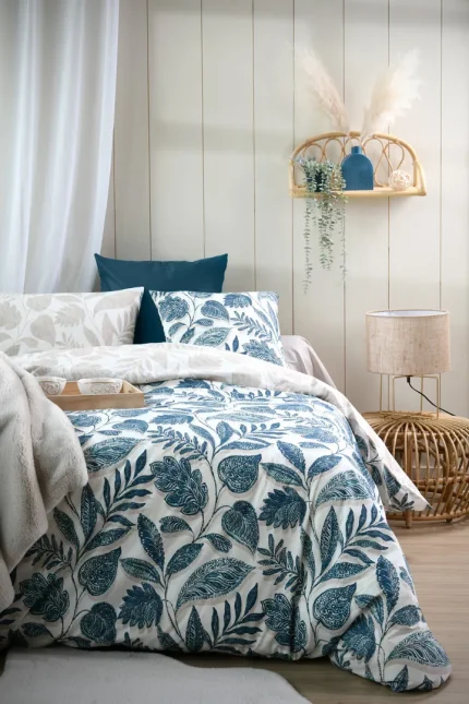 Față de pernă Calliope 50X70 cm, culoare verde petrol, 100% bumbac - imagine 4