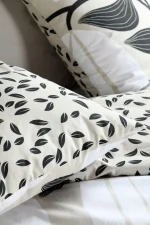 Față de pernă Joyna 50X70 cm, culoare natural, 100% bumbac - imagine 7